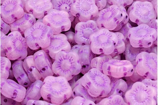 Sunset Flower Beads 10x10mm - Image 1