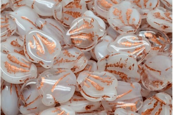 Peony Petal Beads 12x15mm - Imagen 1