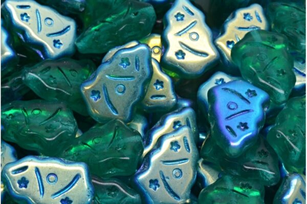 Christmas Tree Beads 17x12mm - Imagen 1
