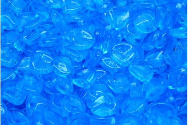 Rose Petal Beads 8x7mm - Image 1