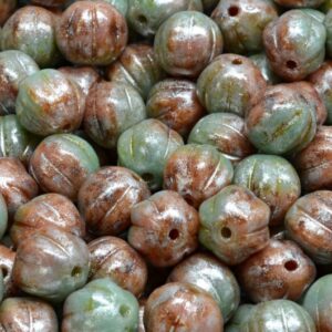 Melon Beads 8x8mm