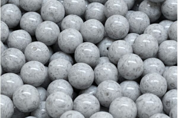 Round Druck Beads 8mm - Imagen 1