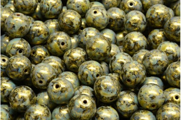 Round Druck Beads 8mm - Imagen 1