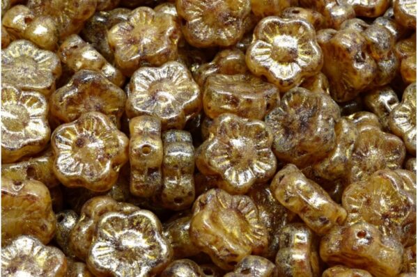 Sunset Flower Beads 10x10mm - Imagen 1