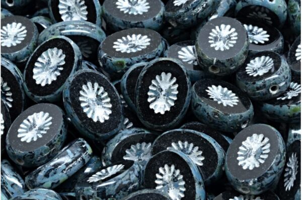 TCB Kiwi Beads 14x10mm - Image 1