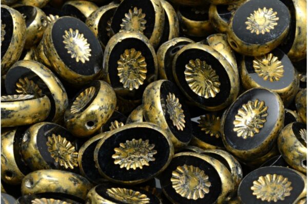 TCB Kiwi Beads 14x10mm - Image 1