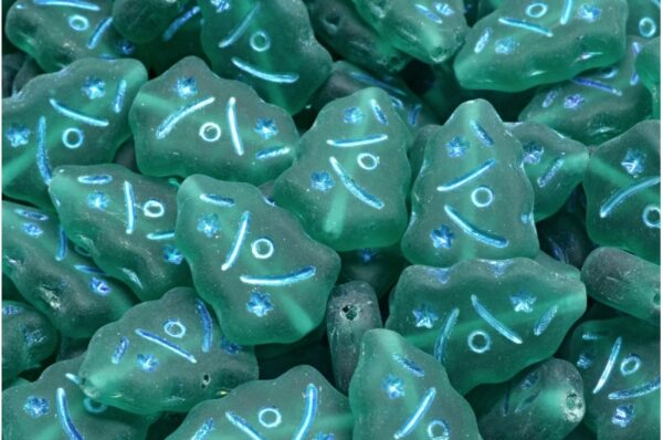 Christmas Tree Beads 17x12mm - Imagen 1