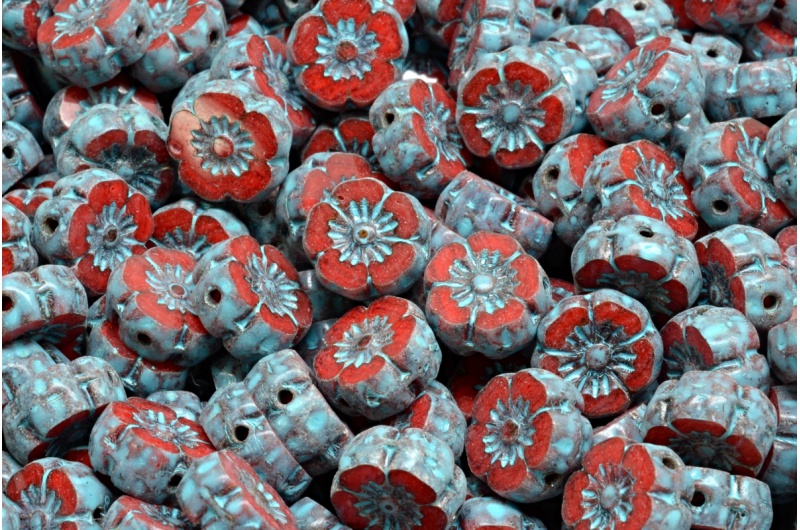 64744_991-01202-08x08-r0932-86800-33309-jpg_1 TCB Hawaian Flowers 8x8mm - Image 1