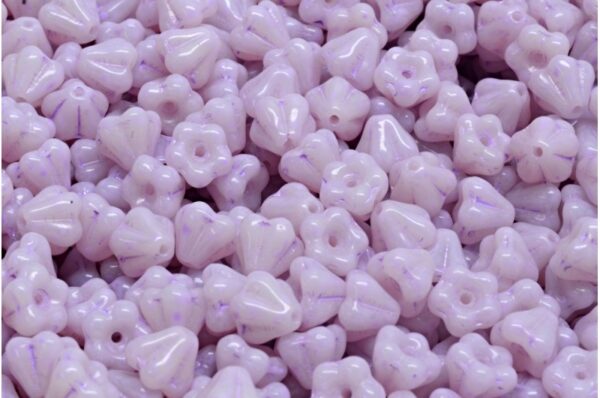 Bell Flower Beads 4x6mm - Image 1