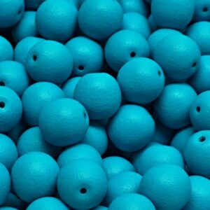Round Druck Beads 8mm