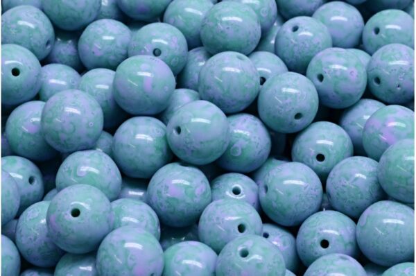 Round Druck Beads 8mm - Imagen 1
