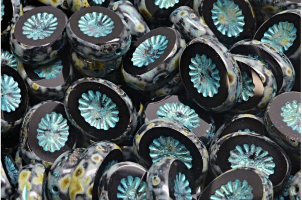 TCB Kiwi Beads 14x10mm - Image 1