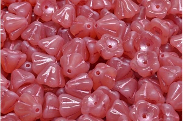 Bell Flower Beads 6x8mm - Image 1