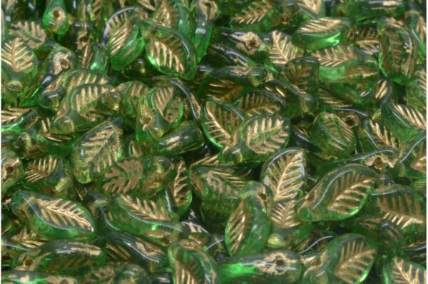 Bay Leaf Beads 6x12mm - Image 1