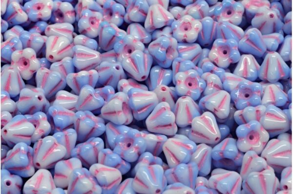 Bell Flower Beads 4x6mm - Image 1