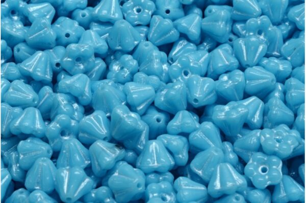 Bell Flower Beads 4x6mm - Image 1