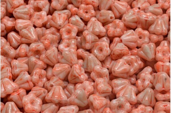 Bell Flower Beads 4x6mm - Image 1