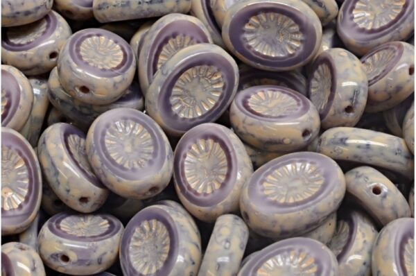 TCB Kiwi Beads 14x10mm - Image 1