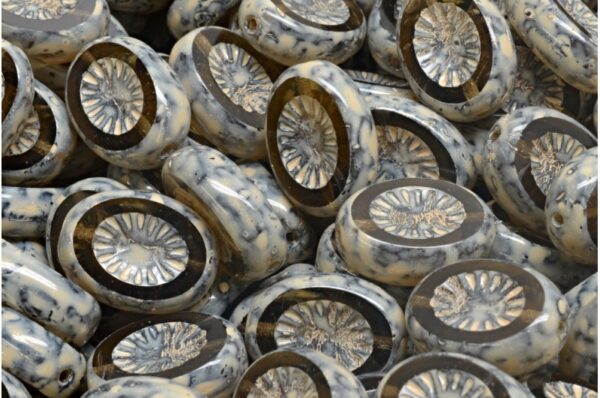 TCB Kiwi Beads 14x10mm - Image 1