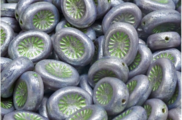 Kiwi Beads 14x10mm - Image 1