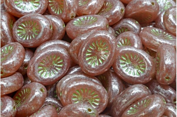 Kiwi Beads 14x10mm - Image 1