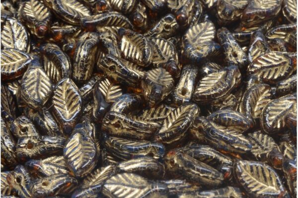 Bay Leaf Beads 6x12mm - Image 1