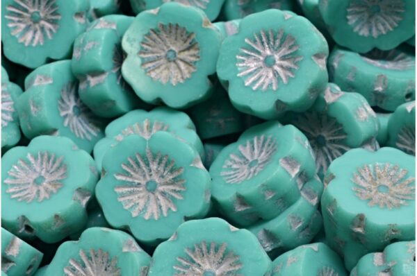 TCB Hawaiian Flower Beads 14x14mm - Imagen 1