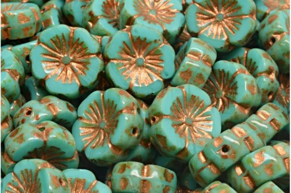TCB Hawaiian Flower Beads 14x14mm - Image 1