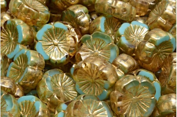 TCB Hawaiian Flower Beads 14x14mm - Image 1