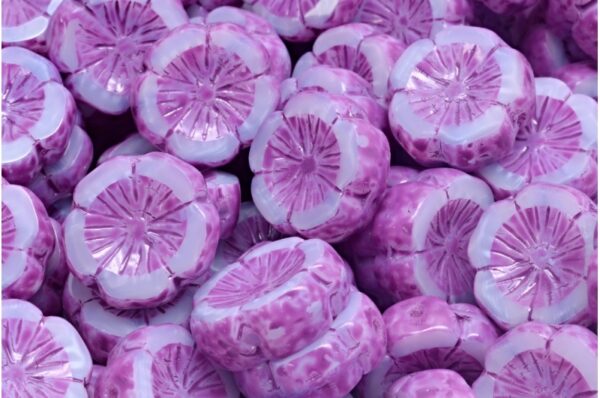 TCB Hawaiian Flower Beads 14x14mm - Image 1