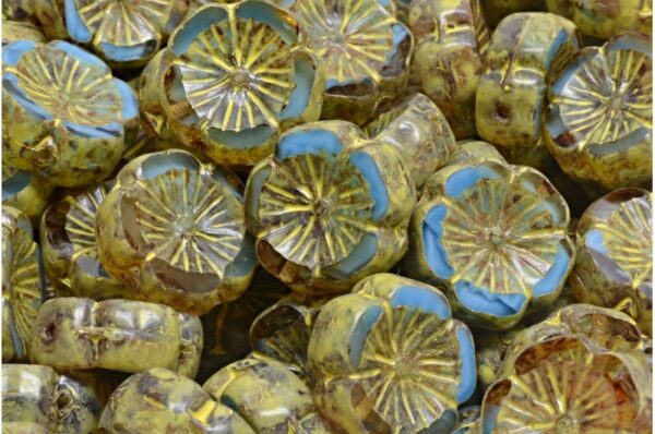 TCB Hawaiian Flower Beads 14x14mm - Imagen 1