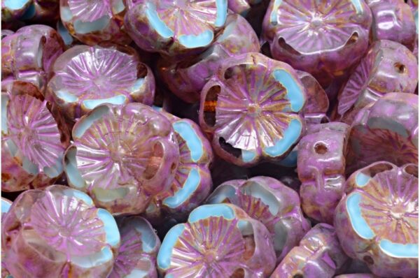 TCB Hawaiian Flower Beads 14x14mm - Image 1