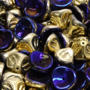 Daylily Flower Beads 10x8mm