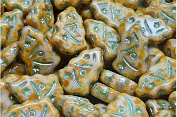 Christmas Tree Beads 17x12mm - Imagen 1