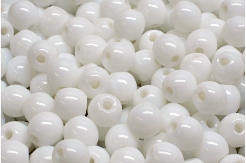 8607_111-19003-08x08-02010-jpg_1 Round Druck Beads with BIG HOLE 2,0mm - Imagen 1