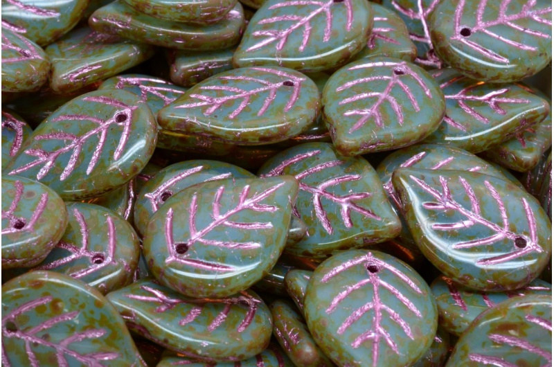 13187_111-00076-18x13-61000-86800-54321-jpg_1 Apple Leaf Beads 18x13mm - Image 1