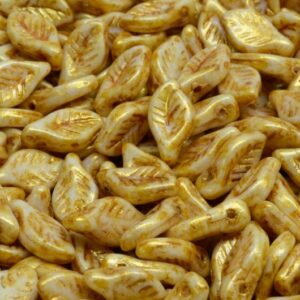 Bay Leaf Beads 6x12mm