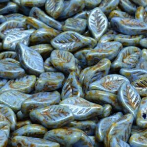 Bay Leaf Beads 6x12mm