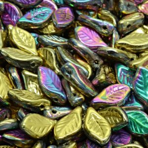 Bay Leaf Beads 6x12mm