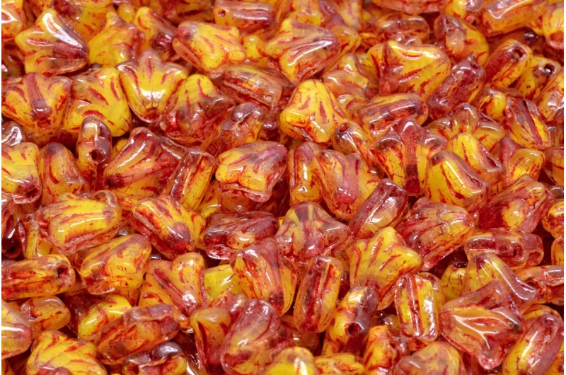 33539_111-95016-09x09-r0812-54314-jpg_1 Lily Flower Beads 9x9mm - Image 1