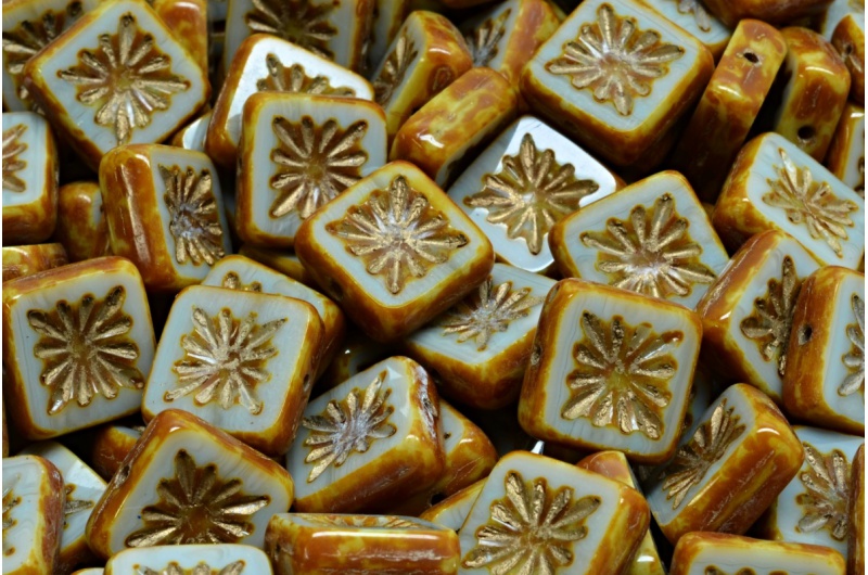 36030_991-99116-10x10-43020-86800-54302-jpg_1 TCB Squared Kiwi Beads 10x10mm - Image 1