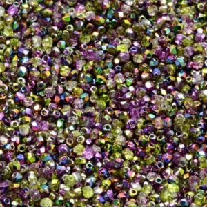 Firepolished Round Beads 2mm