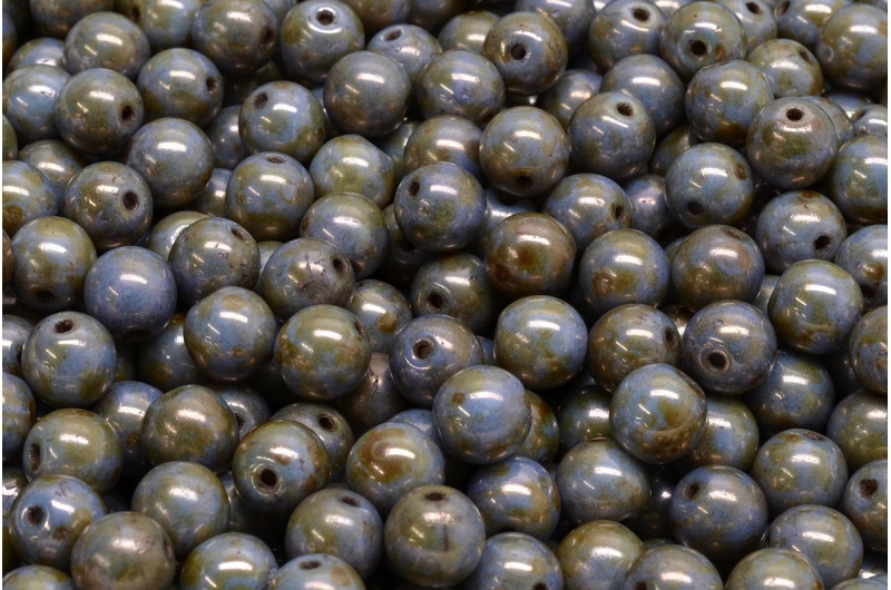 5047_111-19001-06x06-02010-65426-jpg_1 Round Druck Beads 6mm - Image 1