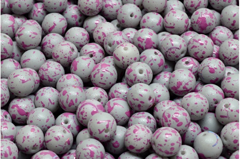 52192_111-19001-06x06-02010-12009-jpg_1 Round Druck Beads 6mm - Image 1