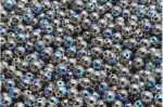 Round Druck Beads 4mm
