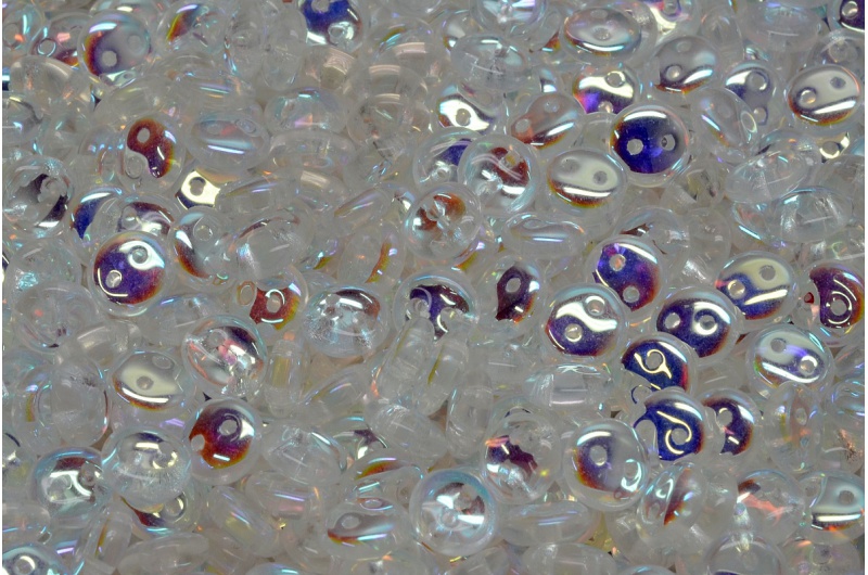 7282_111-69007-06x06-00030-28701-jpg_1 2 Hole Lentil Beads 6x6mm - Image 1