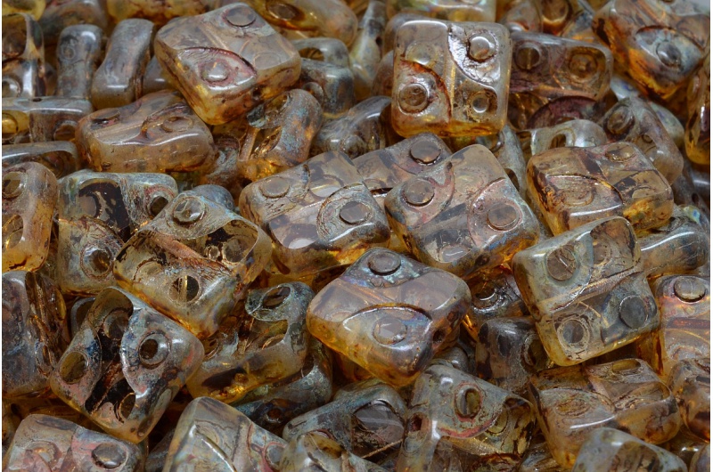 20694_991-99103-10x10-00030-86805-jpg_1 TCB Squared Designed Beads 10x10mm - Image 1