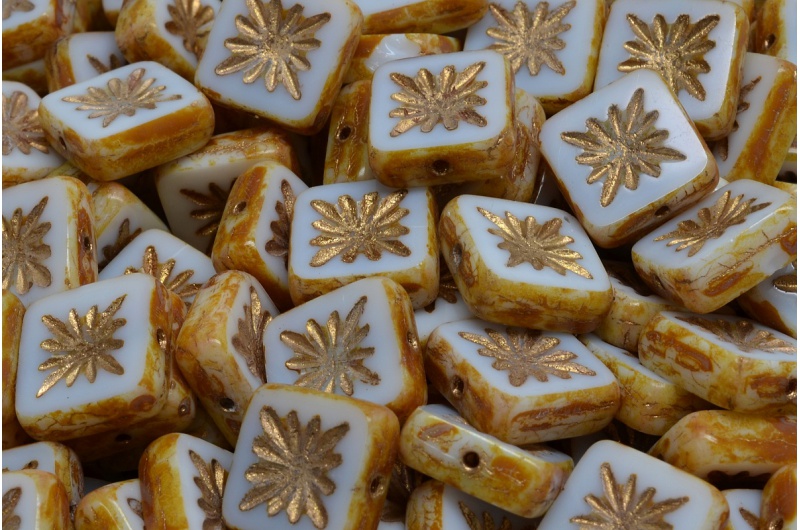 20850_991-99116-10x10-03000-86800-54302-jpg_1 TCB Squared Kiwi Beads 10x10mm - Image 1