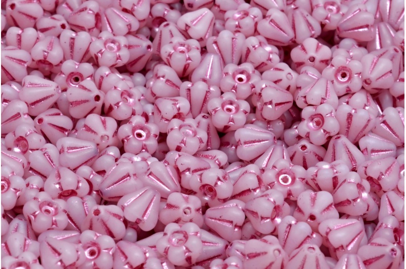 42220_111-00240-04x06-02010-84100-54321-jpg_1 Bell Flower Beads 4x6mm - Image 1