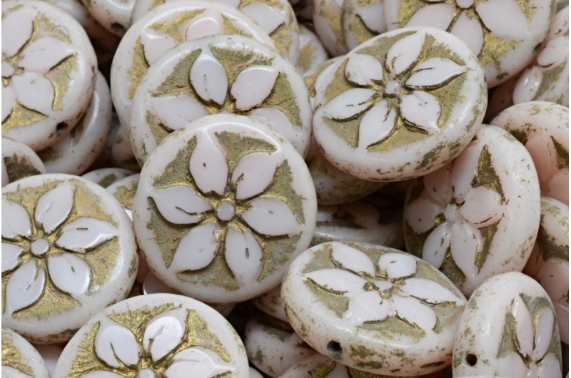 53931_991-99131-18x18-71111-04302-jpg_1 Flower Coin Beads 18x18mm - Image 1